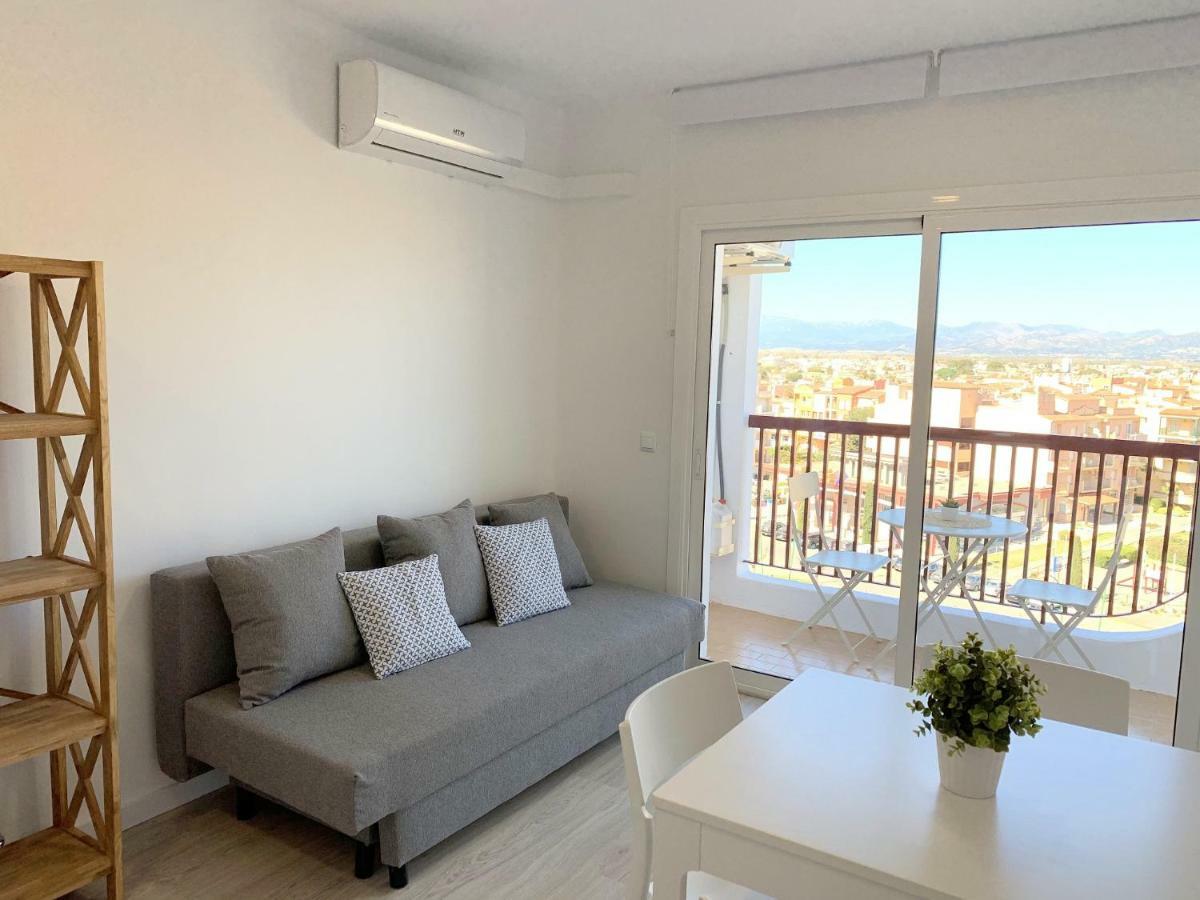 Apartamento 1ª Linea De Mar -Wifi- Aire Acondicionado Empuriabrava Buitenkant foto
